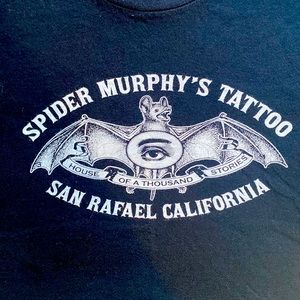 Spider Murphy’s Tattoo black t-shirt